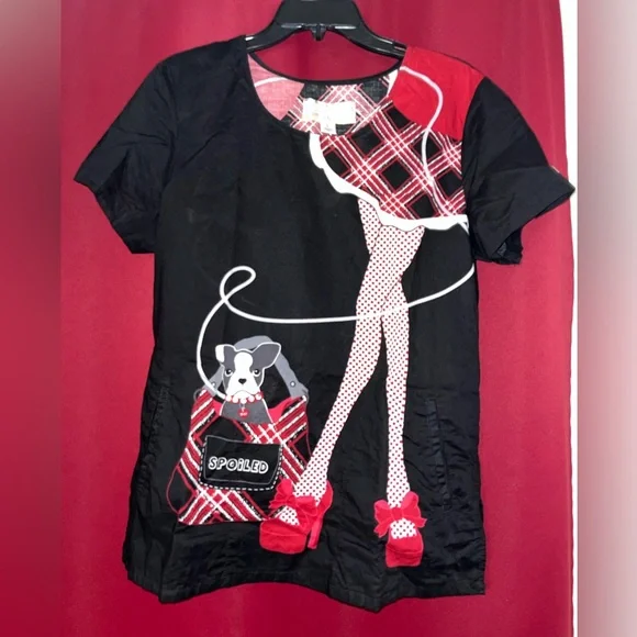 NWOT Koi scrub top size Large - Picture 1 of 11